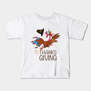 It's ThanksGiving Kids T-Shirt